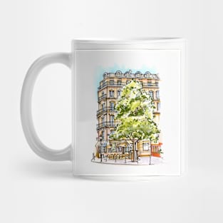 Street cafe in Paris Mug